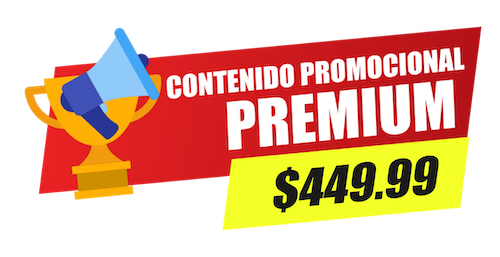 Generador de contenido promocional premium